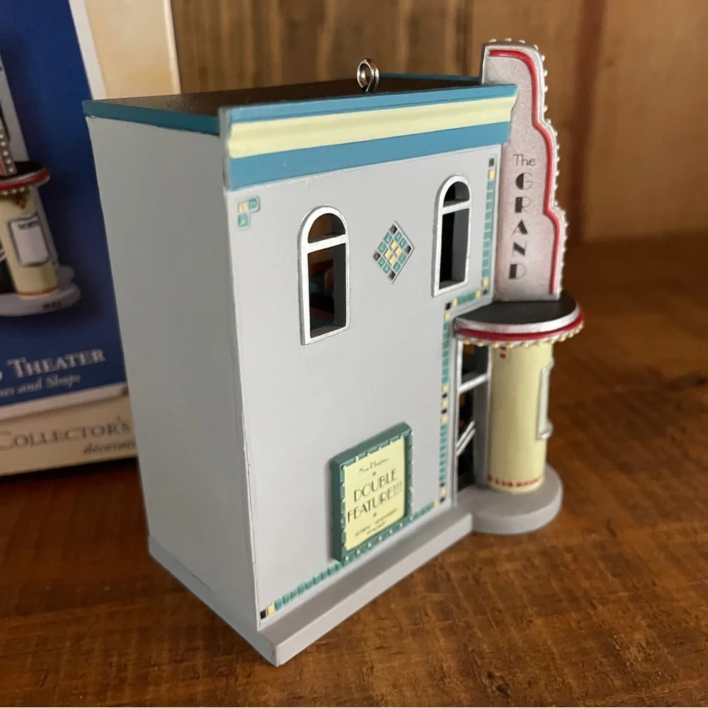 Hallmark The Grand Theater Ornament 2003 Nostalgic Houses and Shops Series #20